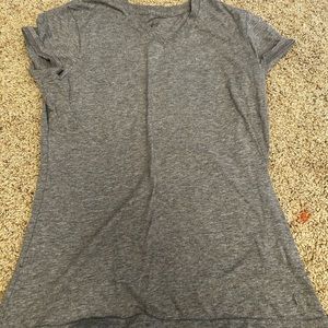 Kids Danskin Now Gray Short Sleeve T Shirt